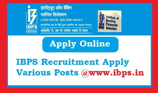 IBPS Recruitment 2024 Notification Release