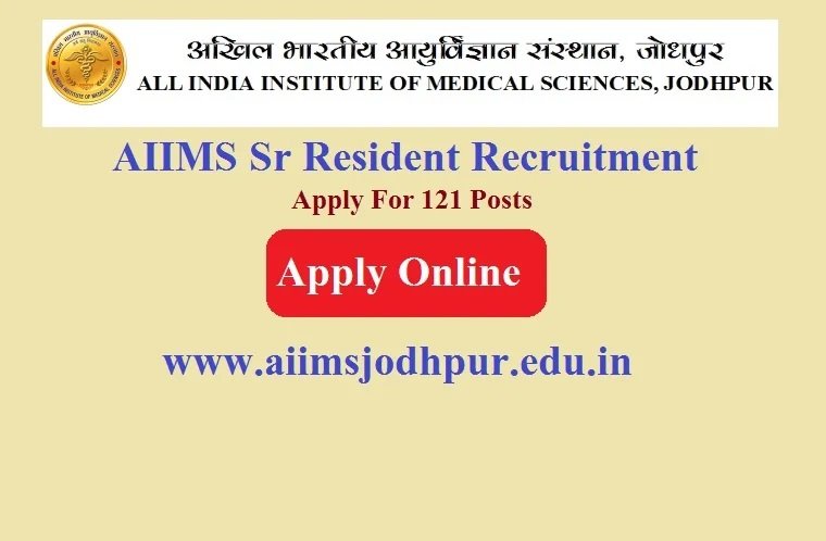 AIIMS Sr Resident Recruitment 2024