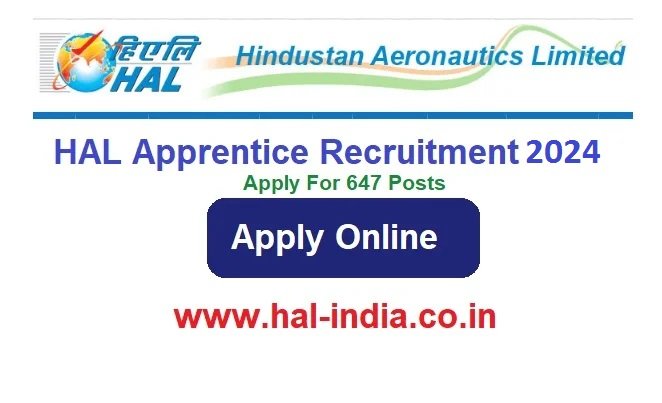 HAL Apprentice Recruitment 2024