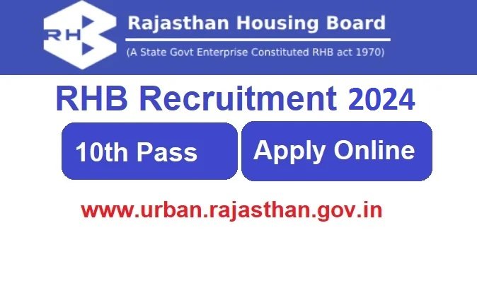 RHB Rajasthan Housing Board Recruitment