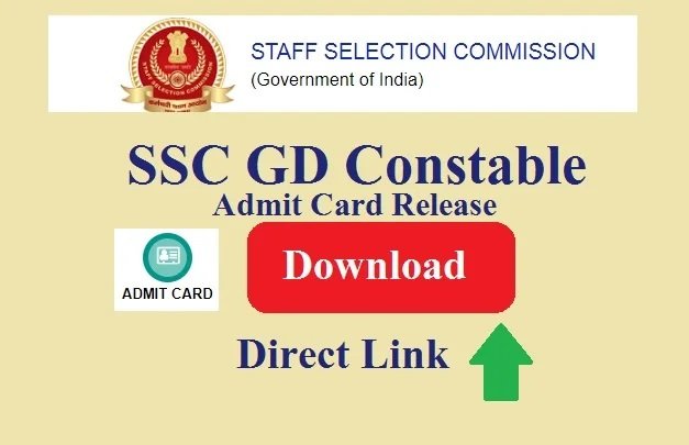 SSC Constable GD Admit Card 2024