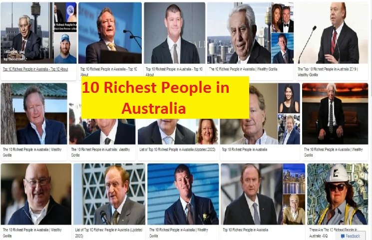 10 Richest People in Australia