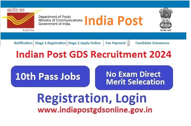 India Post GDS Recruitment 2024 Apply Online