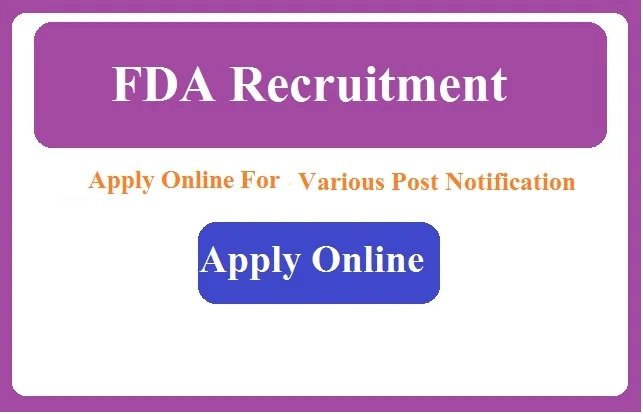 FDA Recruitment 2024