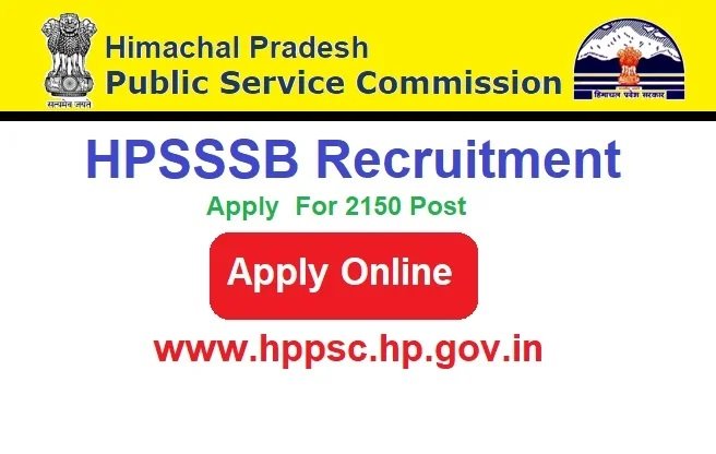 HPSSSB Recruitment 2024