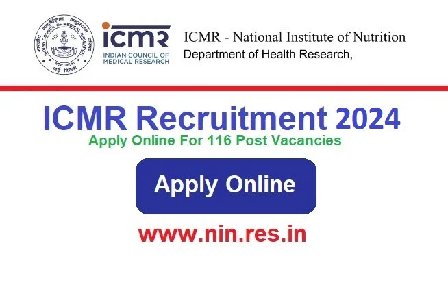 ICMR Recruitment 2024