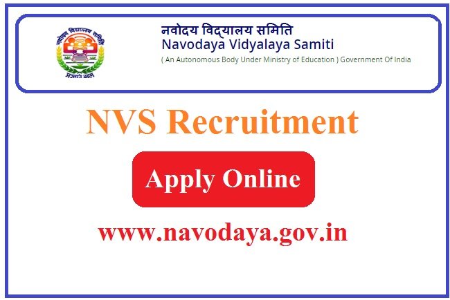 NVS Recruitment 2024