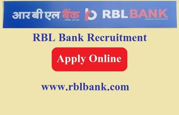 RBL Bank Recruitment 2024