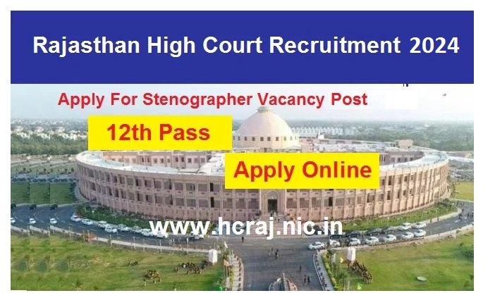 Rajasthan High Court Recruitment 2024